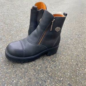 Vintage Harley boot